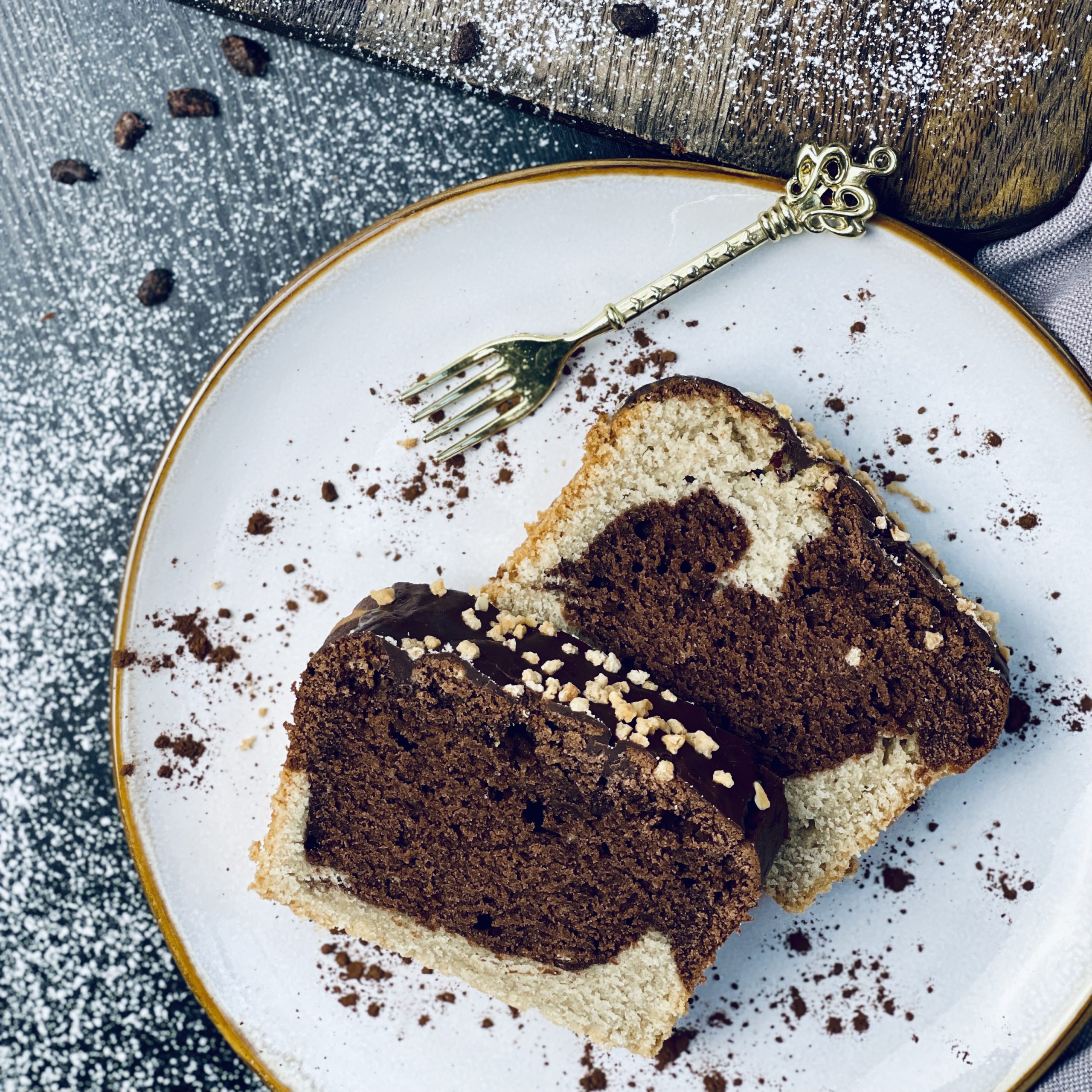 Veganer Marmorkuchen